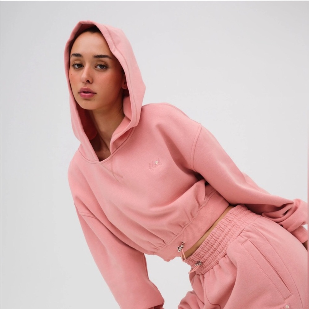 For love and lemons Pink Hoodie Sweatshirt